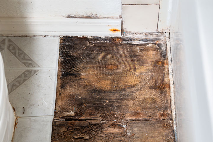 water damage four